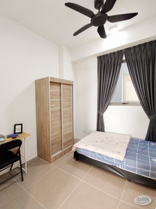 Nice Conditions Single bedroom with Aircond at Enesta Suites @ Kepong, Jinjang