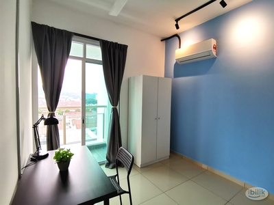 Single Room with Balcony at Arena Residences, Bayan Baru
