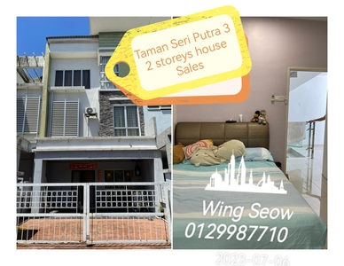 3 Three Storeys Landed Terrace house @ Taman Seri Putramas 3 Sungai Buloh For sales Freehold Well keep Selangor