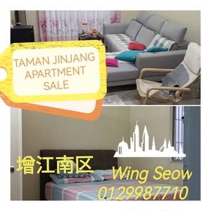 Apartment Taman Jinjang Baru Kepongg Jinjang Selatan Sales 750 sqft full loan Low deposit Acyual unit