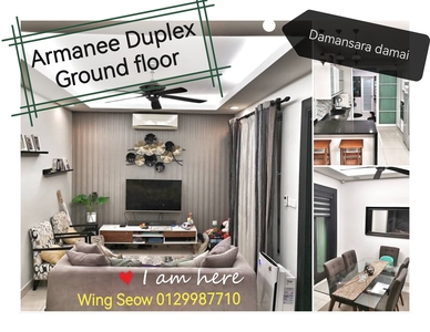 Armanee Duplex Ground floor unit Damansara Damai Condominium For sales Limited Unit renovated