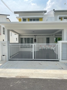 Basic Unit 2 Storey Terrace Tiara Sendayan, Jalan Labu, Seremban With Curtains