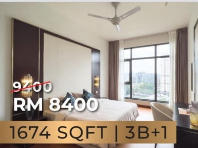 Brand New Fully Furnished Unit in KLCC Area. Walking Distance to LRT.