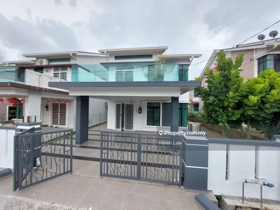Cheng Taman Bertam Setia Melaka Freehold Double Storey Semi-D House