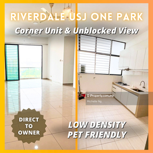Corner Unit with High Ceiling & 4 Rooms! Most Strategic USJ in Subang!
