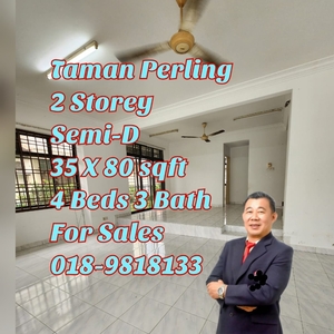 Double Storey Semi-D For Sales