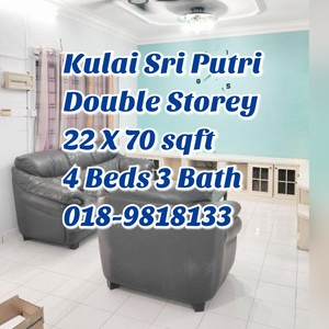 Double Storey Terrace for Sales