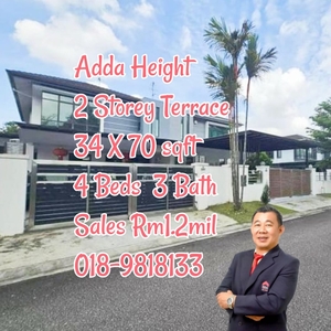 Double Storey Terrace for Sales