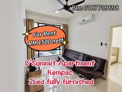 D'Summit Residences Kempas 2bed Fully Furnished Super Value