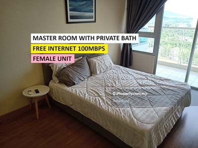 Female Unit Fully Furnished Master Room For Rent