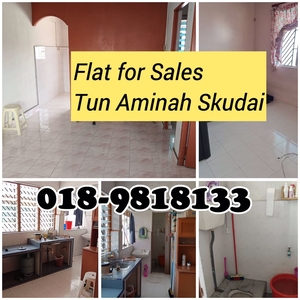 Flat tun aminah skudai for sales