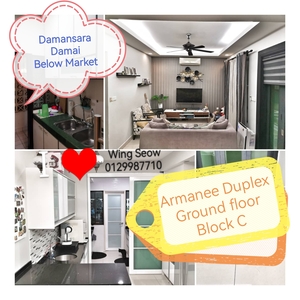 Ground Floor Armanee Duplex Damansara Damai For sales Condominium Renovated Well kept