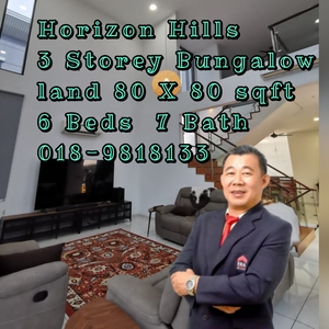 Horizon Hills 3 Storey Bungalow for Sales