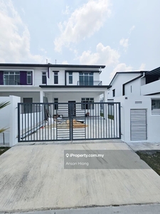 Lavender Pulai Mutiara 2storey cluster house fully renovated for sale