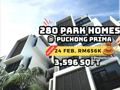 Lelong Save Rm444k 280 Park Homes @ Puchong Prima