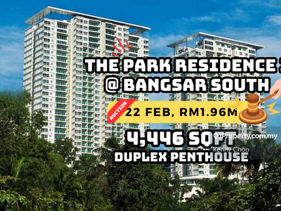 Lelong Save Rm740k The Park Residences 1 @ Bangsar South