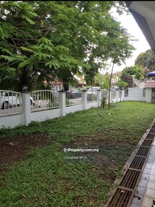 Limited 2 storey corner house facing open freehold for sale
