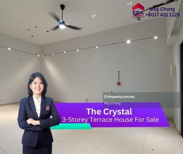 Limited Unit Kulai Crystal 2.5 Storey Superlink House For Sale