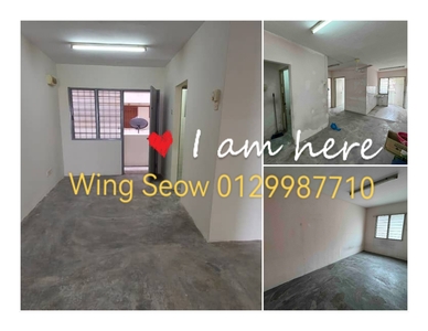 Many Units Desa Satu Apartment For sale Low cost Flat for 1st home buyer Full loan 1k booking Kepong Aman Puri