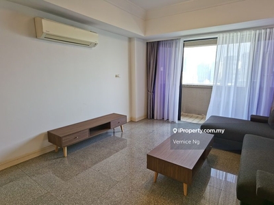 Partially furnished nice unit