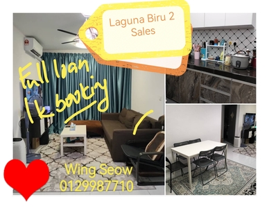 Residensi Laguna Biru 2 Rawang for sales Reno Kitchen cabinet 100% Loan low deposit Kundang Sungai buloh