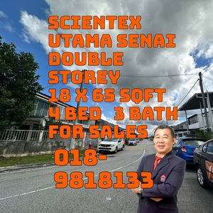 Scientex Utama Double Storey for Sales