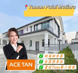 Taman Pulai Mutiara - 2 Storey Cluster House - For Sale