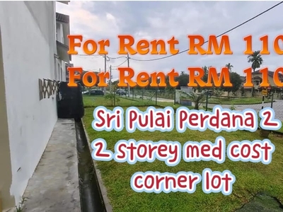 Taman Sri Pulai Perdana Kangkar Pulai 2 Storey Med Cost Big Corner