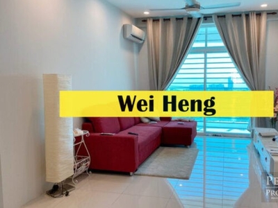 the oasis high floor seaview fully reno near usm in gelugor for rent
