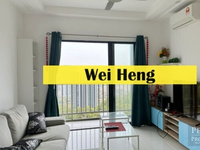 Tri pinnacle high floor reno unit 800sf with furnished tanjung tokong
