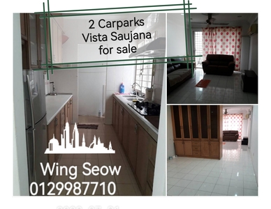 Vista saujana Apartment Condominium Wangsa permai Aman Puri Sales Kepong 2 carpark limited unit