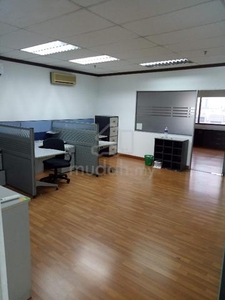 1288sf Partly furnished office, IOI Businaess Park : Puchong, Near LRT