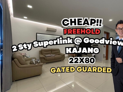 2 Sty Superlink @ Goodview Height, Kajang