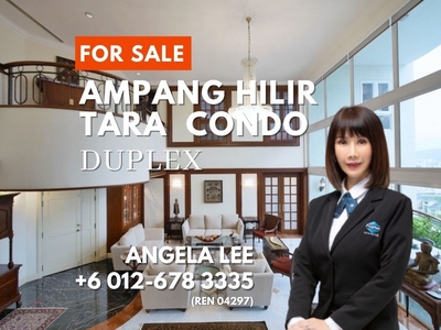 Ampang Hilir Tara Condominium Duplex for Sale