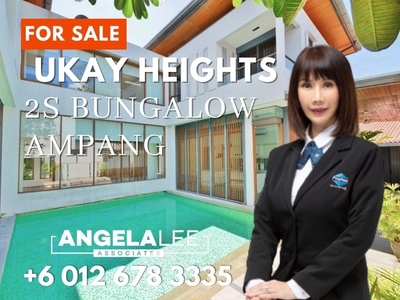 Ampang Ukay Heights Guarded 2-Storey Bungalow with Private Pool