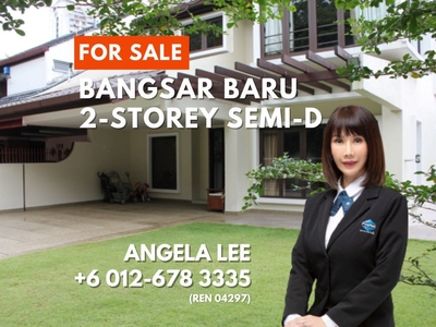 Bangsar Baru 2 Storey Semi-D House with Private Pool for Sale