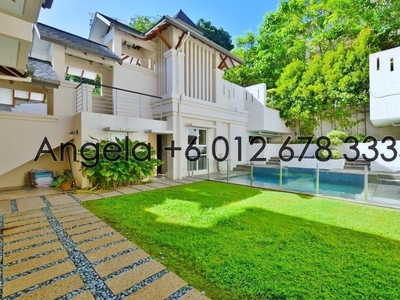 Bangsar Hill Bungalow with Pool for Sale