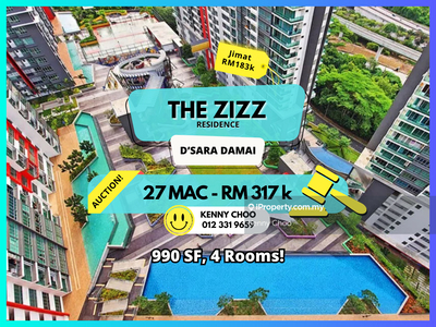 Bank Auction Save Rm183k The Zizz @ MRT Damansara Damai PJ Kepong