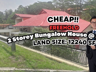 C H E A P 2 Storey Bungalow House @ Bangsar