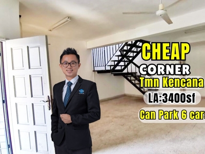 Cheap CORNER 2.5 sty house Pandan Indah @ Taman Kencana for sale