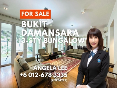 Damansara Heights Individually Designed 3-Storey Bungalow for Sale