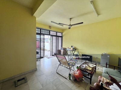 Double storey terrace house under bank value near to happening area