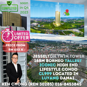 Exclusive Jesselton Twin Tower Borneo Iconic Tallest Lifestyle Condo