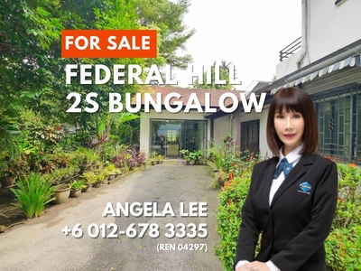 Federal Hill (Bukit Persekutuan) 2-Storey Bungalow for Sale