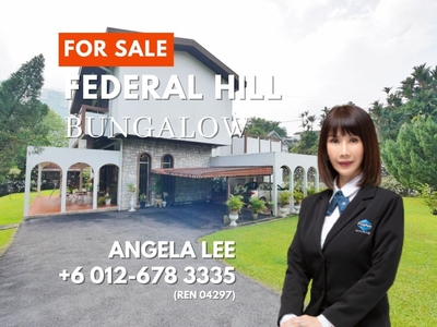 Federal Hill (Bukit Persekutuan) 2 Storey Bungalow for Sale