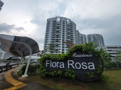 Flora Rosa Completed Condominium with 2 Parking Lot for All Type