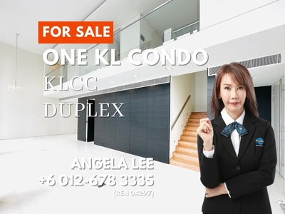 KLCC One KL Duplex 3,285sf with Private Pool for Sale