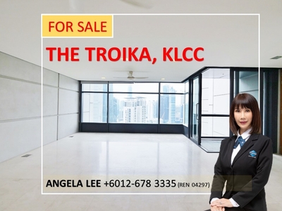 KLCC The Troika Condo 2,500sf 3 Bedroom to Let