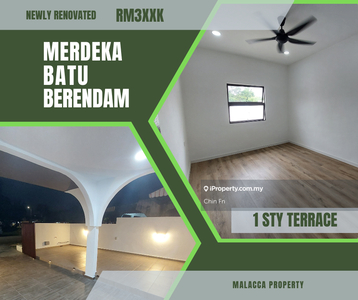 Nice New Renovate 1 Sty Teres House Merdeka Infineon Batu Berendam