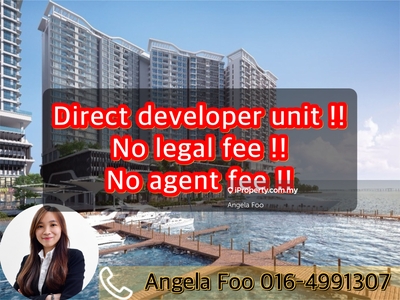 Queens residence 3, Opposite Queensbay Mall, direct developer unit !!